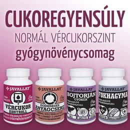 CUKOREGYENSÚLY gyógynövénycsomag